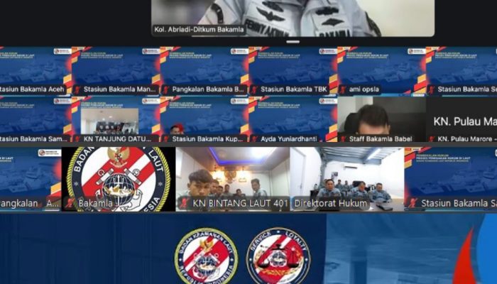 Bakamla RI Gelar Pembekalan Penegakan Hukum Laut di Perairan Indonesia