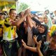 Fans Ijeck serbu paddock tim bla bla bla