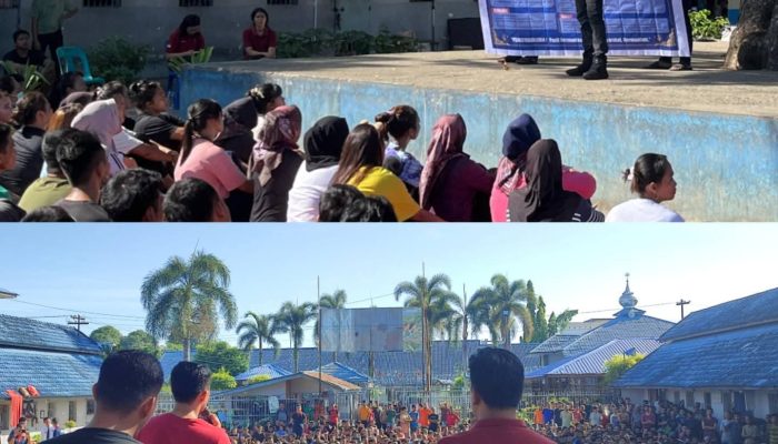 Lapas Tebingtinggi Sosialisasikan Wartelpas dan Remisi, Warga Binaan Sambut Antusias