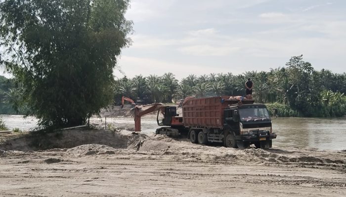 Tambang Pasir di Desa Manggis Diduga Beroperasi Tanpa Ijin