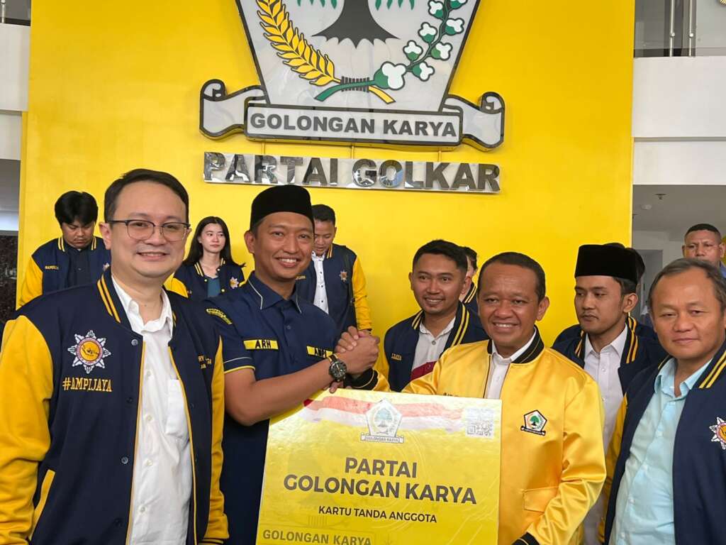 Sejumlah alumni aktivis Cipayung Plus resmi bergabung ke Partai Golkar, (Foto: Dok/ Ist)