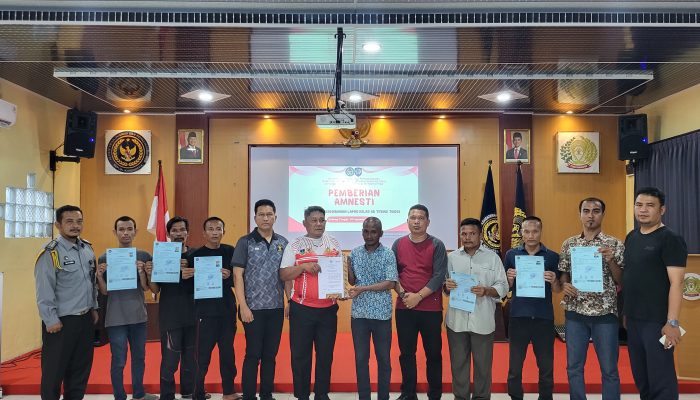 Tujuh Warga Binaan Lapas Kelas IIB Tebing Tinggi Dibebaskan Lewat Amnesti Presiden Berdasarkan Keppres Nomor 17 Tahun 2025