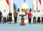 Didampingi Pimpinan Partai Politik, Presiden Prabowo Sampaikan Perkembangan Situasi Negara, Ini Isi Pidatonya Singgung Makar dan Terorisme
