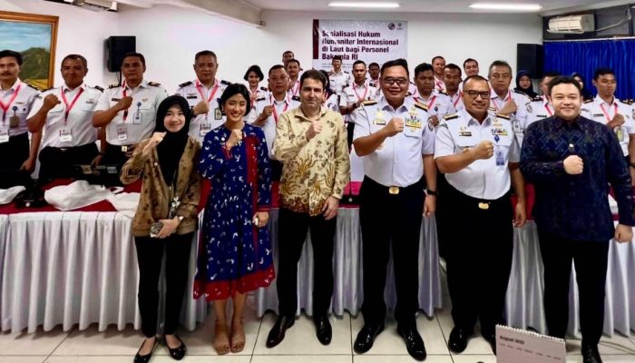 Bakamla RI dan ICRC Gelar Sosialisasi Hukum Humaniter Internasional di Laut