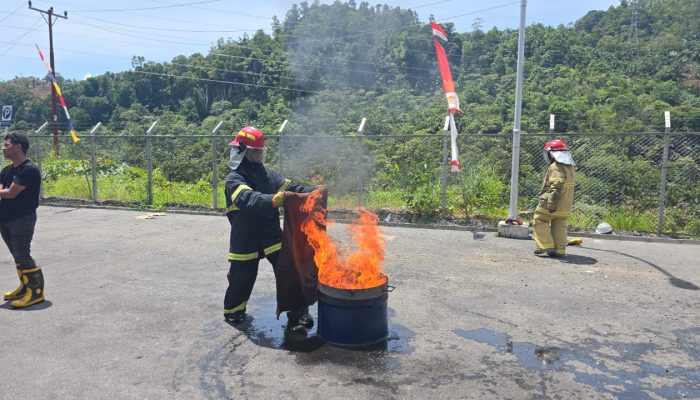 PLN Nusantara Power Unit PLTA Asahan III Gelar Simulasi Tanggap Darurat 