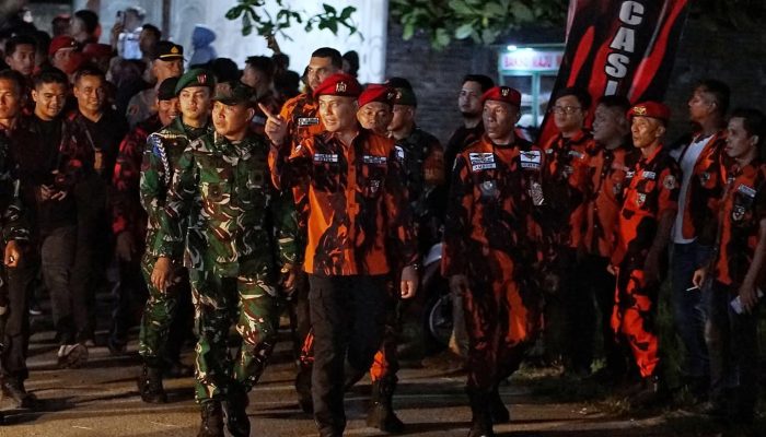 Malam Renungan Suci Sambut Hari Kesaktian Pancasila, MPW PP Sumut Gelar Upacara di Tugu Pahlawan Ampera