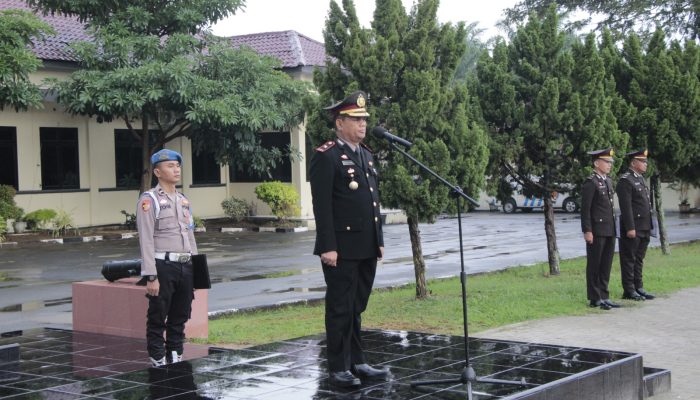 Polres Sergai Gelar Upacara Peringatan Hari Kesaktian Pancasila