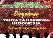 Seluruh Sivitas Akademika Universitas Al Washliyah Medan Apresiasi Dedikasi dan Pengabdian TNI
