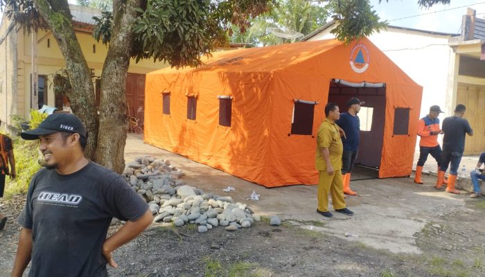 Ratusan Rumah Terendam Banjir, BPBD Sergai Dirikan Posko Siaga