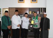 Rektor Univa Sambut Silaturahmi Kapolrestabes Medan