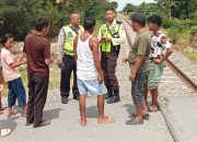 Dua Perempuan Tertabrak Kereta Api di Sergai