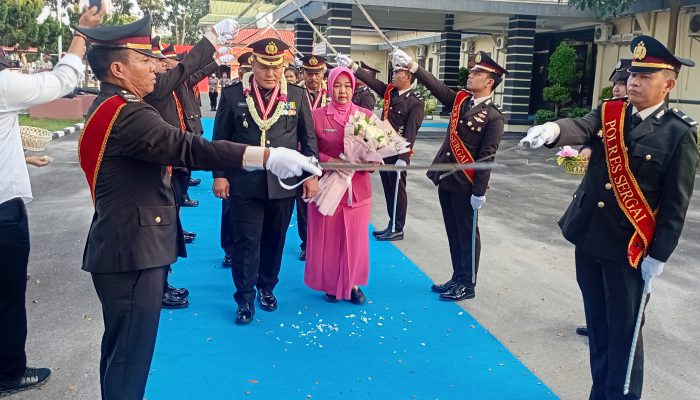 Kabagops Polres Sergai, Kompol Hendro Sutarno Purna Bakti