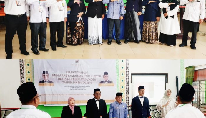 Kepala Kantor Kementerian Haji dan Umrah Simalungun Ghazali Nasution Buka Seleksi Tahap I PPIH