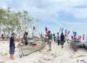 Nelayan Bogak Besar Harap Perhatian Bupati Sergai, Tangkahan Perahu Tertutup Pasir