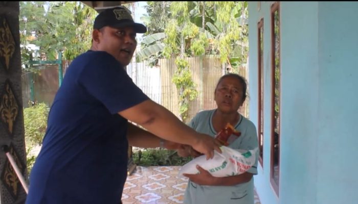 Tebar Kebaikan di Bulan Suci, Captain America Seibamban Gelar Bakti Sosial