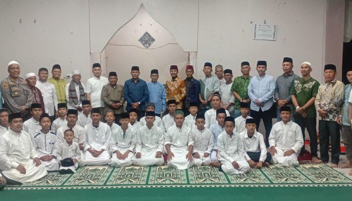 Tim Safari Ramadan Pemkab Sergai Sampaikan Pesan Moral kepada Santri PTIQ Pendidikan Jaya Penggalian