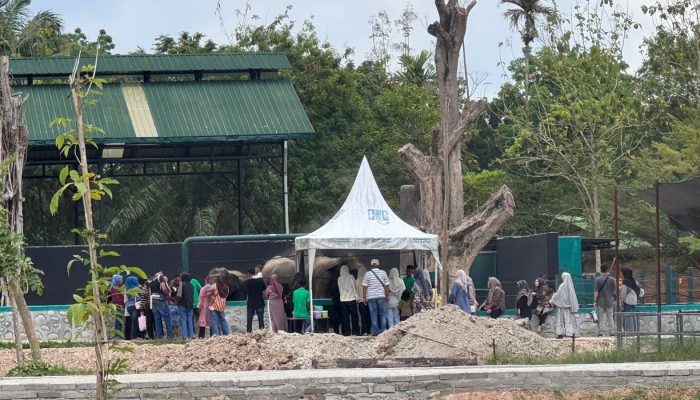 R-Zoo Sergai Jadi Destinasi Favorit Libur Lebaran, Ribuan Pengunjung Padati Lokasi