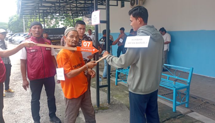 Rekonstruksi Pembunuhan Sadis di Silinda, Pelaku Peragakan 10 Adegan
