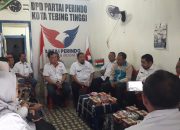 Kesbangpol Tebingtinggi Kunjungi DPD Perindo, Perkuat Sinergitas dan Stabilitas Politik