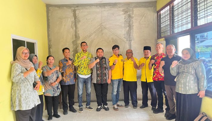 Kesbangpol Tebing Tinggi Silaturahmi ke DPD Golkar, Perkuat Sinergi Politik Daerah