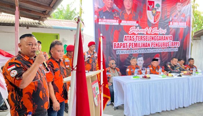 Jhonly Resmi Nahkodai PAC Pemuda Pancasila Seibamban 2026-2029