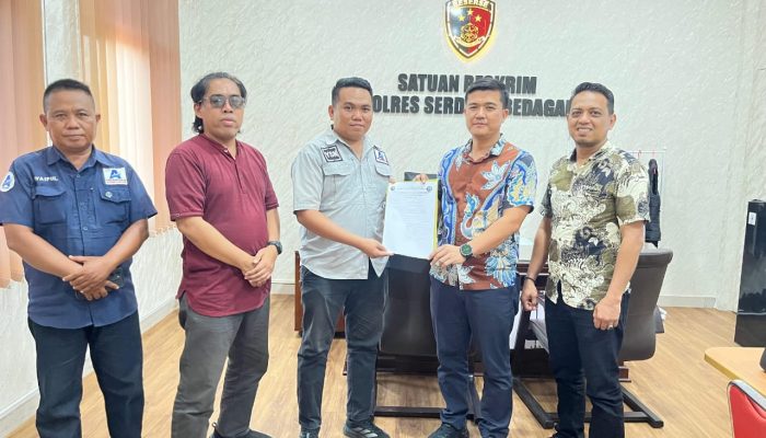 Ketua WMHPSB Serahkan Susunan Pengurus ke Jajaran Polres Sergai