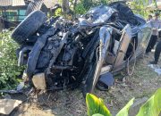 Mobil Pajero Tertabrak Kereta Api di Tebingtinggi, Satu Orang Tewas