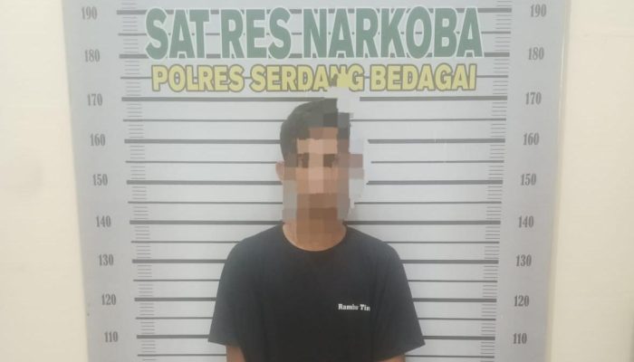 Pengedar Sabu di Serdang Bedagai Dibekuk Polisi