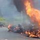 Sipispis Membara, 27 Motor & 1 Truk Fuso Diduga Dibakar Massa dan 4 Orang Dikabarkan Terluka