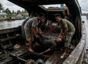 Diduga Tersengat Listrik Saat Cek Baterai Kapal, Nelayan di Sergai Meninggal Dunia