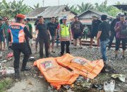 Dua Pegawai Koperasi Korban Tewas Tertabrak Kereta Api di Perbaungan Teridentifikasi