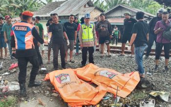 Dua Pegawai Koperasi Korban Tewas Tertabrak Kereta Api di Perbaungan Teridentifikasi