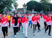 Ribuan Warga Tebingtinggi Meriahkan Semarak HUT ke-81 RI di Lapangan Merdeka