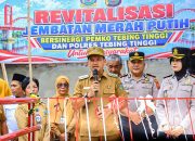 Walikota dan Kapolres Tebingtinggi Resmikan Jembatan Merah Putih, Permudah Akses Warga